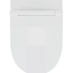 Sanindusa Cuvette de WC céramique traditionnelle suspendue système d'hygiène sans bride Rimflush 56 Sanlife blanc mate texturé
