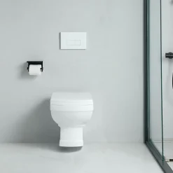 Rogier & Mothes Cuvette WC retro suspendu MECHELL en ceramique