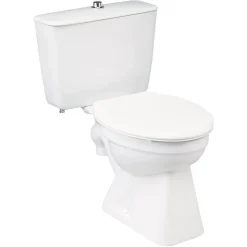 Porcher Cuvette WC seule ASPIRAMBO sans abattant sortie orientable D8cm - - P233001