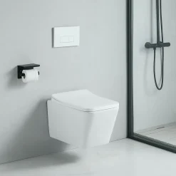 Stano Cuvette WC suspendu CALETO - sans bride et avec frein de chute