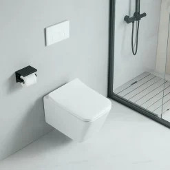 Stano Cuvette WC suspendu CALETO - sans bride et avec frein de chute