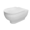 GoodHome Cuvette WC suspendu compact Cavally