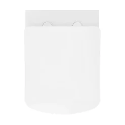 GoodHome Cuvette WC suspendu en céramique, l.36 x H.35,5 x P.50 cm, blanc, Levanna