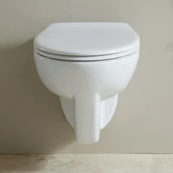 Wc Suspendu|Planète Bain Cuvette WC suspendu PMR surélevée sans bride - AUSTIN