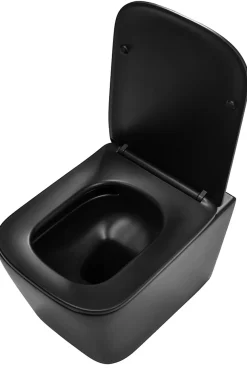 Rea Cuvette WC suspendue Julio Black Matt