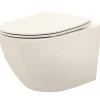 Rea Cuvette Wc Suspendue Carlo Mini Rimless Ecru
