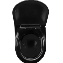 Rea Cuvette WC suspendue Carlo Mini Flat Gold/Black