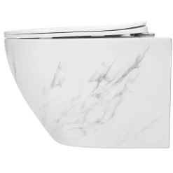 Wc Suspendu|Rea Cuvette WC suspendue Carlos Nature Marble