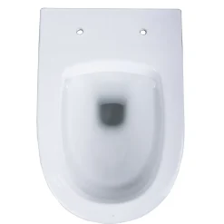 Wc Suspendu|GoodHome Cuvette WC suspendue sans bride, effet Vortex, Fuerte