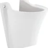 Lavabo|Sanindusa Demi colonne de lavabo Jade céramique traditionnelle blanc