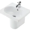 Sanindusa Demi colonne pour lavabo enfant WCkids sanitaires pour enfant blanc