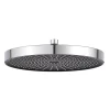Pommeau De Douche, Flexible Et Barre De Douche|Swiss Aqua Technologies Douche de tête 1 jet ronde, diamètre 30 cm, noir/chrome (SATBSHS81)