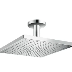 Hansgrohe Douche de tête Raindance E, 1 jet avec raccord plafond chromé