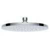 Pommeau De Douche, Flexible Et Barre De Douche|Bernstein Douche de tête ronde en ABS - D2250 - fonction autonettoyante - 22,50cm - couleur noir mat ou chromé Chrome