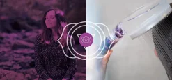 Pommeau De Douche, Flexible Et Barre De Douche| Douchette 1 jet Amethyste 12 cm Change your life