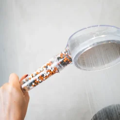 Change your life Douchette 1 jet avec billes Mineral Shower diam. 12 cm
