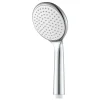 Pommeau De Douche, Flexible Et Barre De Douche|GoodHome Douchette 1 jet chromé/blanc Cavally