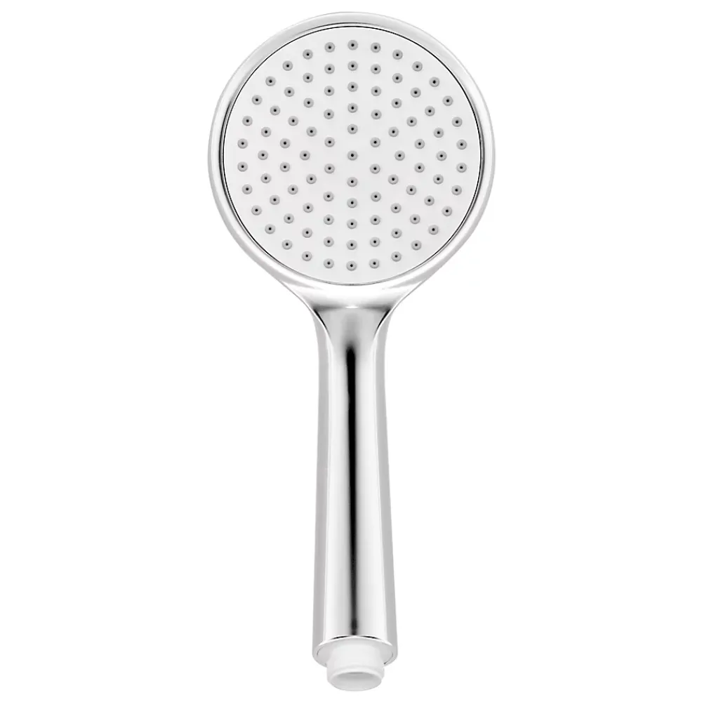 Pommeau De Douche, Flexible Et Barre De Douche|GoodHome Douchette 1 jet chromé/blanc Cavally