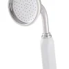 Cooke & Lewis Douchette 1 jet chrome et blanche Jimena