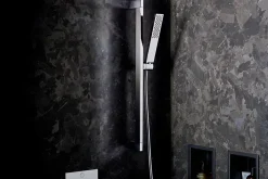 Pommeau De Douche, Flexible Et Barre De Douche|Hansgrohe Douchette 1 jet chromée Stick Pulsify Eco