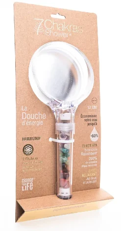 Pommeau De Douche, Flexible Et Barre De Douche|Change your life Douchette 1 jet Harmonie 12 cm 7ChakrasShower