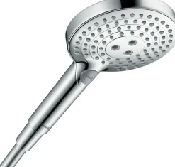 Pommeau De Douche, Flexible Et Barre De Douche|Hansgrohe Douchette 3 jets chromé Raindance Select