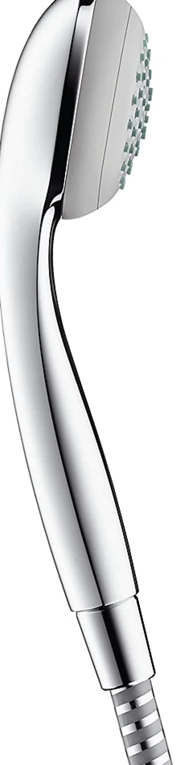 Pommeau De Douche, Flexible Et Barre De Douche|Hansgrohe Douchette 3 jets chromé Crometta 85