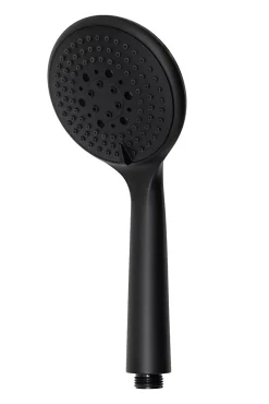 Pommeau De Douche, Flexible Et Barre De Douche|GoodHome Douchette 3 Jets Cavally noir