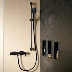 Hansgrohe Douchette 3 jets Pulsify Select noir