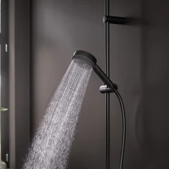 Hansgrohe Douchette 3 jets Pulsify Select noir