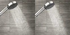 Pommeau De Douche, Flexible Et Barre De Douche|Hansgrohe Douchette 3 jets Pulsify Blend chromé