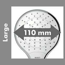 Pommeau De Douche, Flexible Et Barre De Douche|Hansgrohe Douchette 3 jets MySelect S Vario