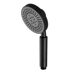 Pommeau De Douche, Flexible Et Barre De Douche|GoodHome Douchette 5 jets noir Selenga