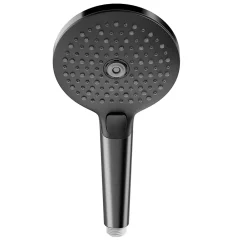 Pommeau De Douche, Flexible Et Barre De Douche|GoodHome Douchette 3 jets titane Kolima