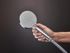 Pommeau De Douche, Flexible Et Barre De Douche|Hansgrohe Douchette à main 100 Vario EcoSmart 9 l/min chromé Vernis Blend