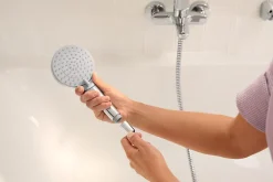 Pommeau De Douche, Flexible Et Barre De Douche|Hansgrohe Douchette à main 100 Vario EcoSmart 9 l/min chromé Vernis Blend
