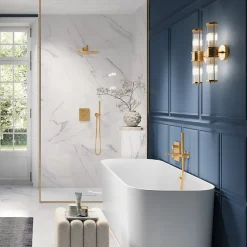 Villeroy & Boch Douchette à main VILLEROY ET BOCH Verve Showers Stick Or brossé