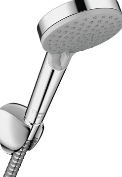 Pommeau De Douche, Flexible Et Barre De Douche|Hansgrohe Douchette + support + flexible chrome Vernis Blend