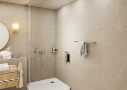Pommeau De Douche, Flexible Et Barre De Douche|Hansgrohe Douchette + support + flexible chrome Vernis Blend