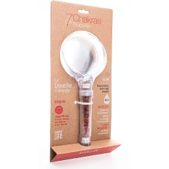 Change your life Douchette 7Chakras Shower Vitalité au Jaspe Rouge 1 jet L.22,6 x l.10,6 x H 6 cm