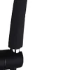 MTK Douchette Duo Slim 5 jets avec éco-régulateur intégré, noir, FranFlex