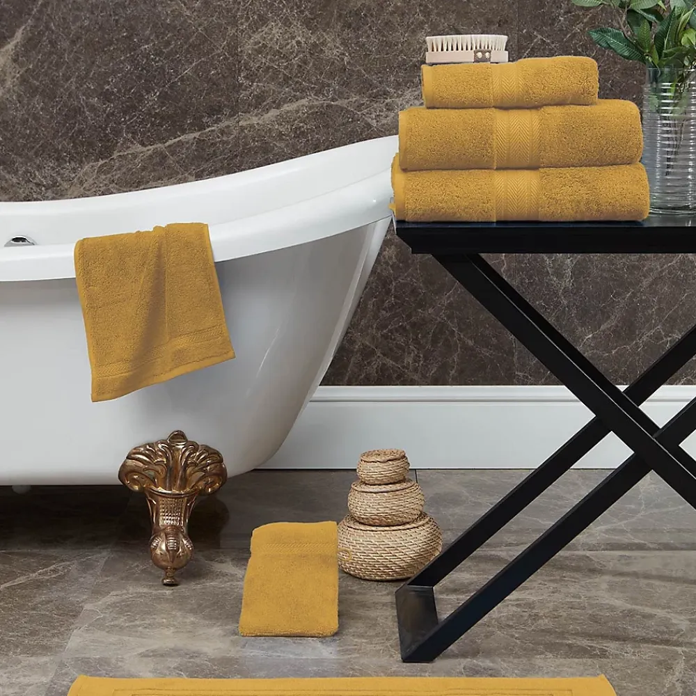 Sensei Maison Drap de bain 550 g/m² Caramel 70x140 cm LUXURY