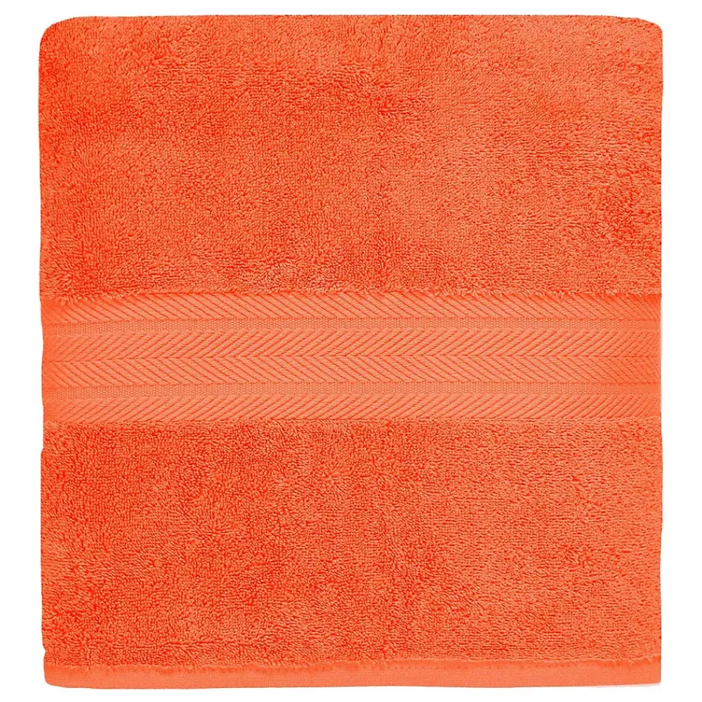 Sensei Maison Drap de bain 550 g/m² Corail 70x140 cm LUXURY