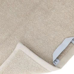 Linnea Drap de bain absorbant coton 100x150cm FEUILLE beige