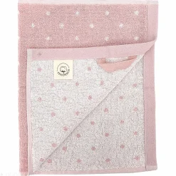Serviette De Bain|Linnea Drap de bain en coton 100x150 cm collection EFFICIENT DOTS rose flamingo