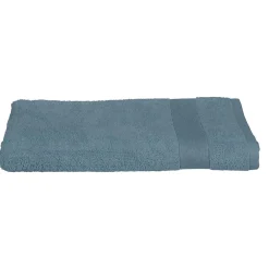 Serviette De Toilette|Atmosphera Créateur D'Intérieur Drap de bain Essentiel - coton 450 gr/m² - gris orage 100x150 cm - Atmosphera