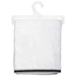 Atmosphera Créateur D'Intérieur Drap de bain Joia - coton 550 gr/m² - blanc 100x150 cm - Atmosphera