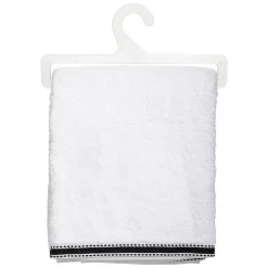 Atmosphera Créateur D'Intérieur Drap de bain Joia - coton 550 gr/m² - blanc 100x150 cm - Atmosphera