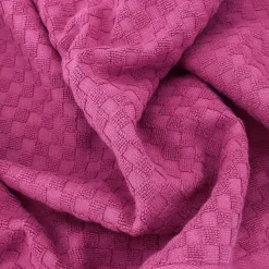 Serviette De Bain|Linnea Drap de bain éponge coton 100x170 cm coton DAMA fuchsia