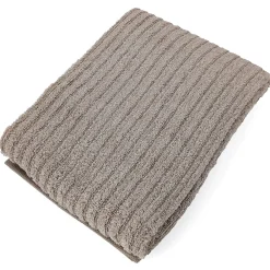 Serviette De Bain|Linnea Drap de bain uni coton 100x150 cm SPECTRE marron